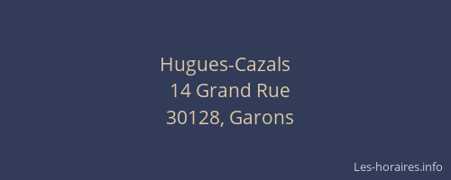 Hugues-Cazals