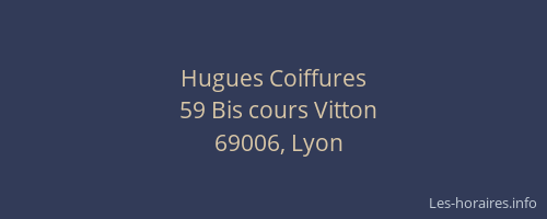 Hugues Coiffures