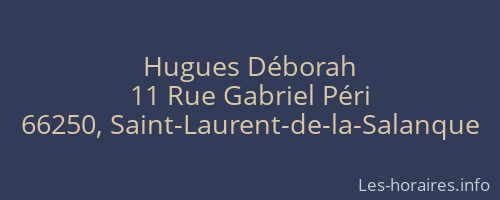 Hugues Déborah