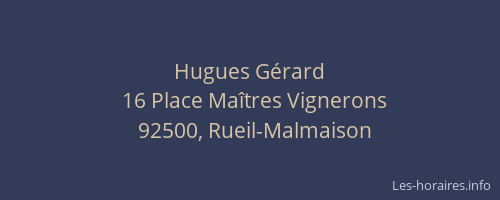 Hugues Gérard