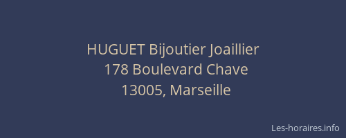 HUGUET Bijoutier Joaillier