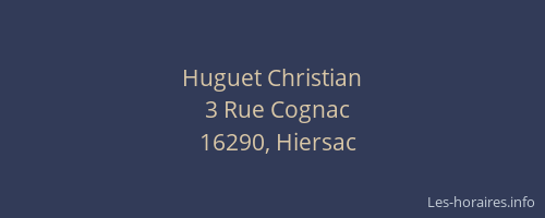 Huguet Christian