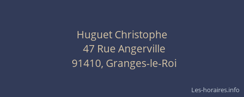 Huguet Christophe