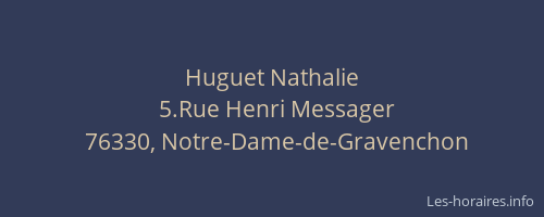 Huguet Nathalie