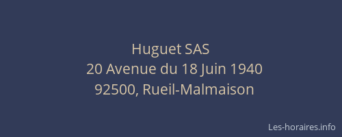 Huguet SAS