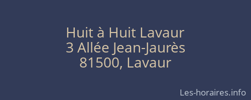 Huit à Huit Lavaur