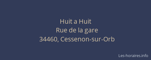 Huit a Huit