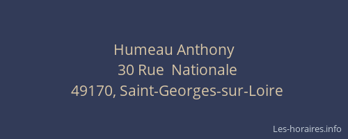 Humeau Anthony