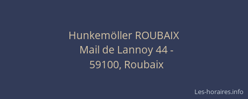 Hunkemöller ROUBAIX