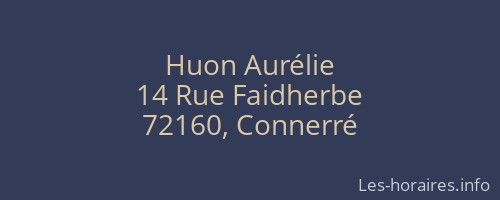 Huon Aurélie