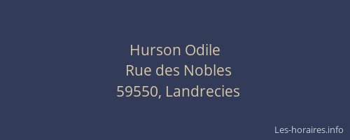 Hurson Odile