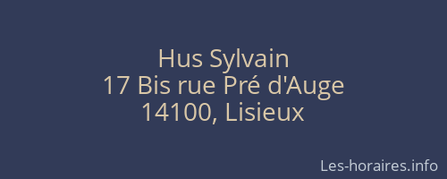 Hus Sylvain