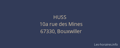HUSS