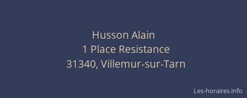 Husson Alain