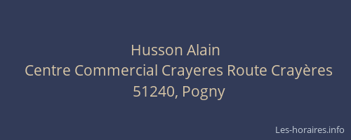 Husson Alain
