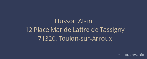 Husson Alain
