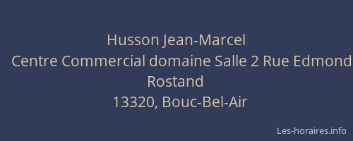 Husson Jean-Marcel