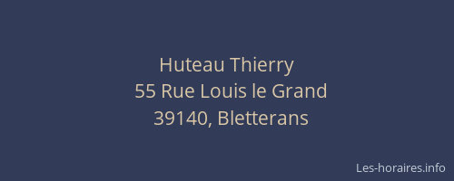 Huteau Thierry