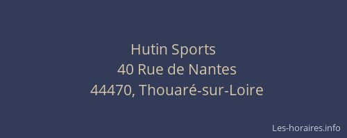 Hutin Sports