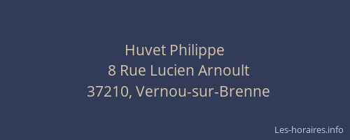 Huvet Philippe