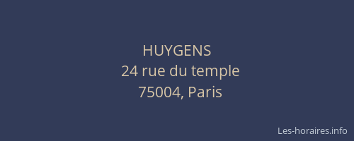 HUYGENS