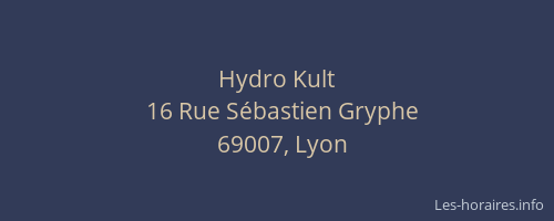 Hydro Kult