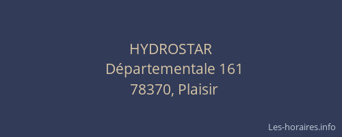 HYDROSTAR