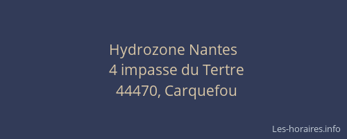 Hydrozone Nantes