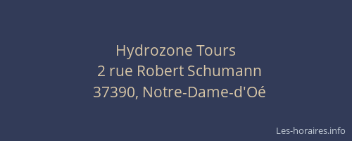 Hydrozone Tours