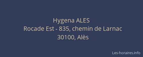 Hygena ALES