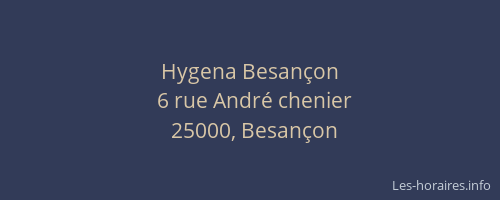 Hygena Besançon