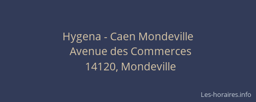 Hygena - Caen Mondeville