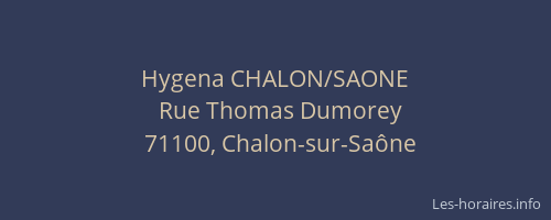 Hygena CHALON/SAONE