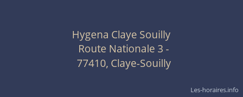 Hygena Claye Souilly