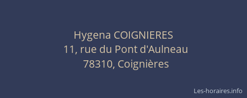Hygena COIGNIERES