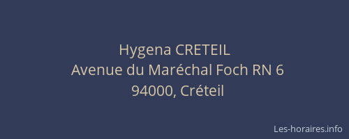Hygena CRETEIL