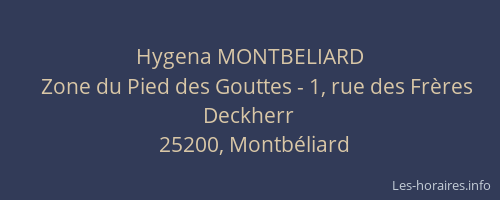 Hygena MONTBELIARD