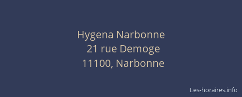 Hygena Narbonne