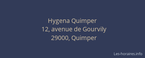 Hygena Quimper