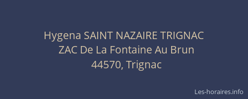 Hygena SAINT NAZAIRE TRIGNAC