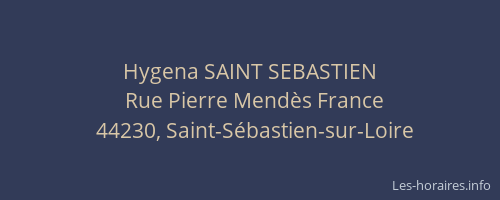 Hygena SAINT SEBASTIEN