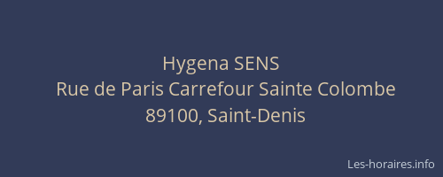 Hygena SENS