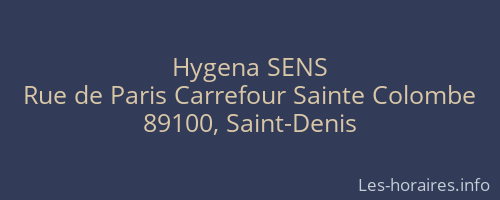Hygena SENS