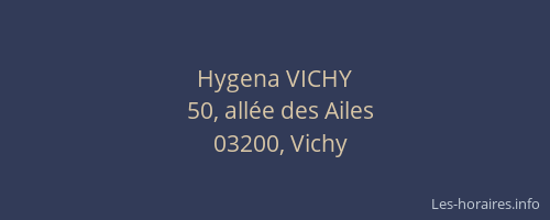 Hygena VICHY