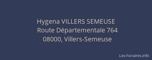 Hygena VILLERS SEMEUSE