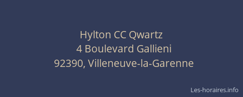 Hylton CC Qwartz