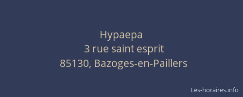 Hypaepa