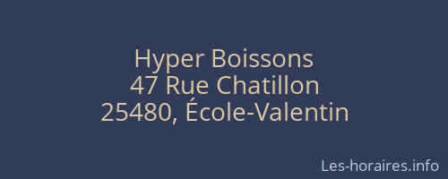 Hyper Boissons