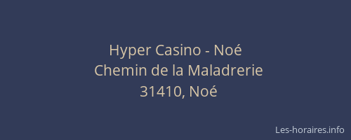 Hyper Casino - Noé
