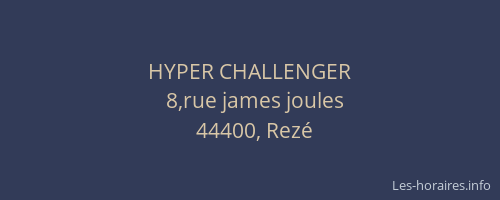 HYPER CHALLENGER